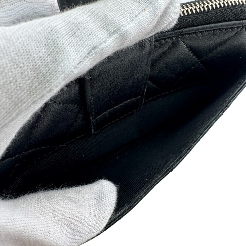 CHANEL Black Logo Wallet - Picture 8 of 11